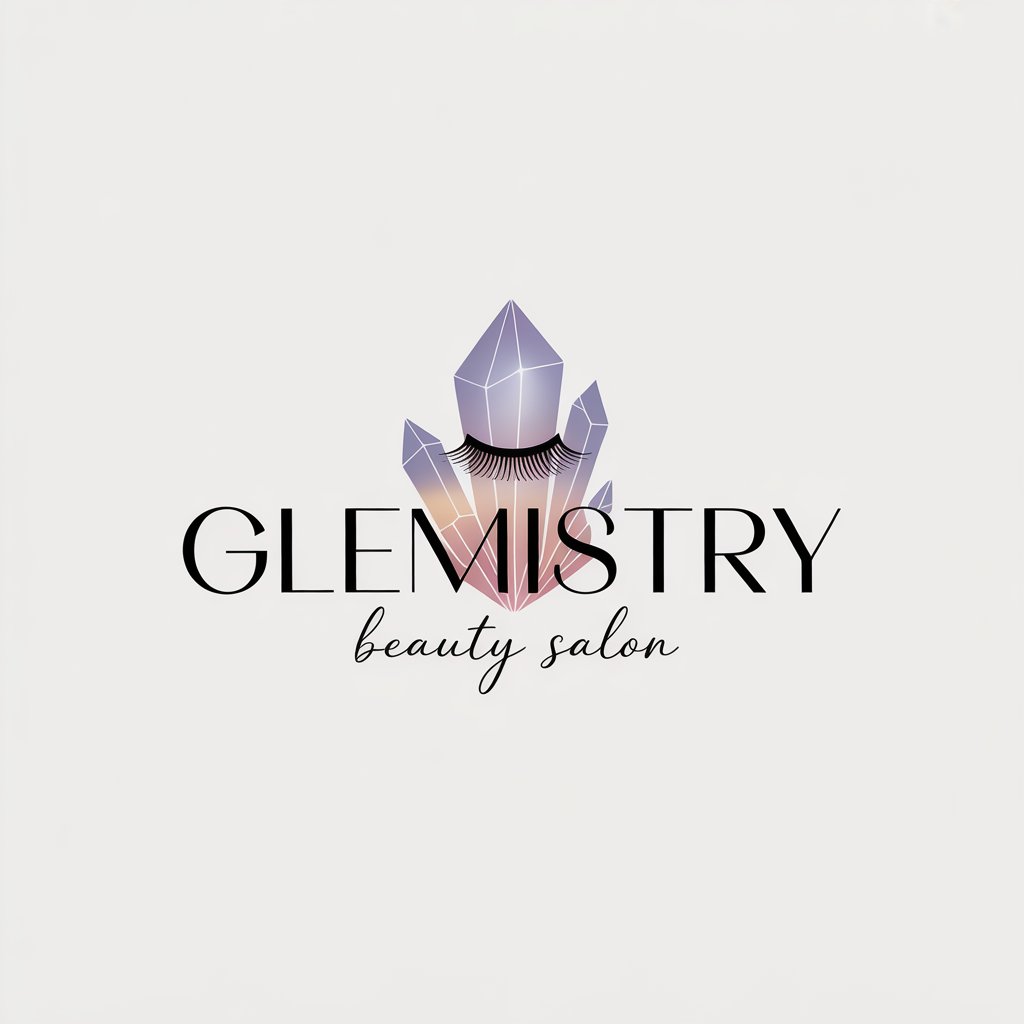 The logo of the top hair, nail, and skincare salon, Glemistry Beauty Salon